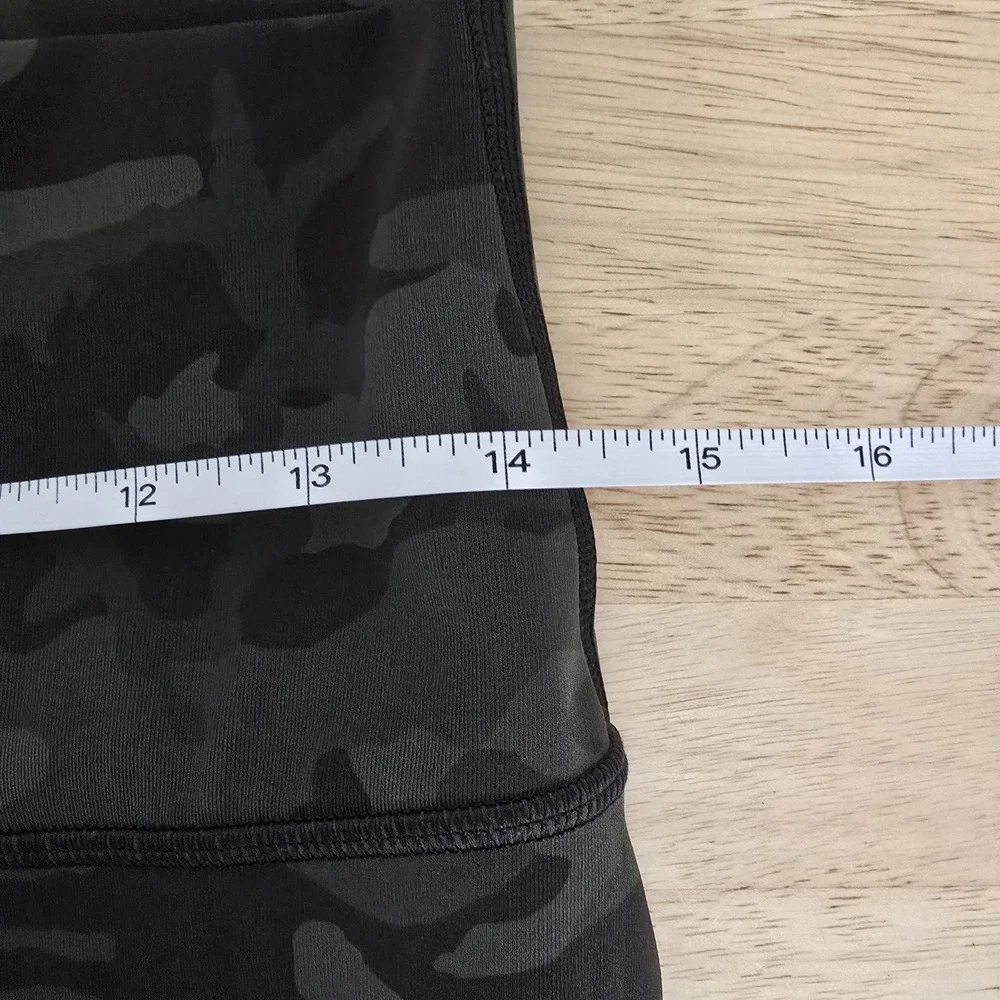 Lululemon Pants Womens 10 Green Camo Align High Rise‎ 25 In Leggings Yoga